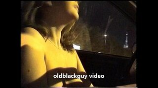 Oldblackguy trvá debbie blikajúce Nahá Na verejnosti